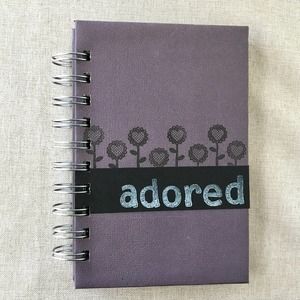 Adored - Blooming - A6 - 4x6 - Lined - Bullet Journal - Planner - Spiral